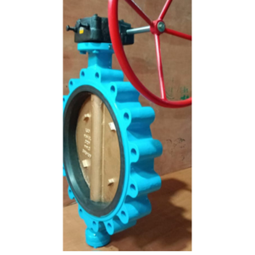 Gear Operated Wafer Type Cast Iron Butterfly Valve