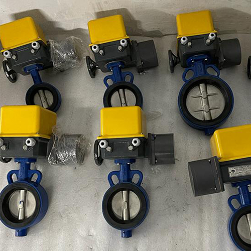 Butterfly Valve Pneumatic Actuator Operated Exporter