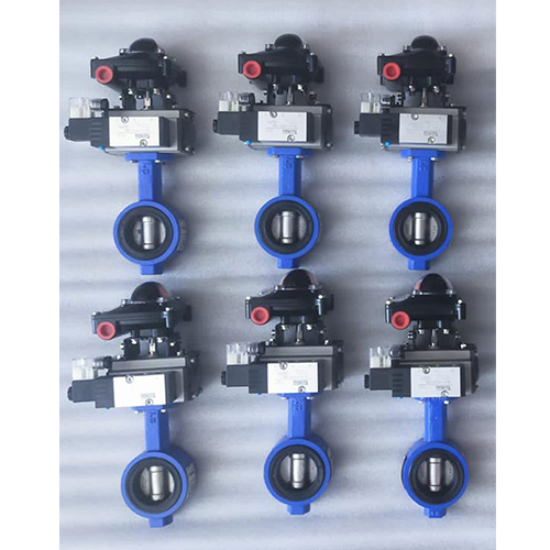 Butterfly Valve Pneumatic Actuator Operated India